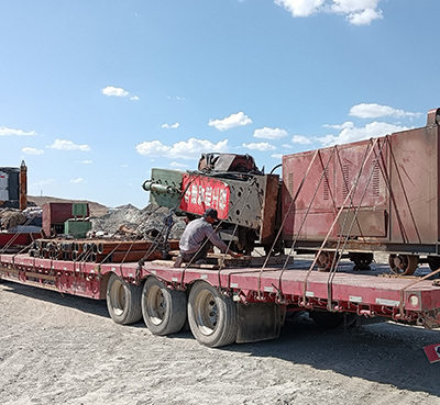 陜西斜井反井鉆機施工